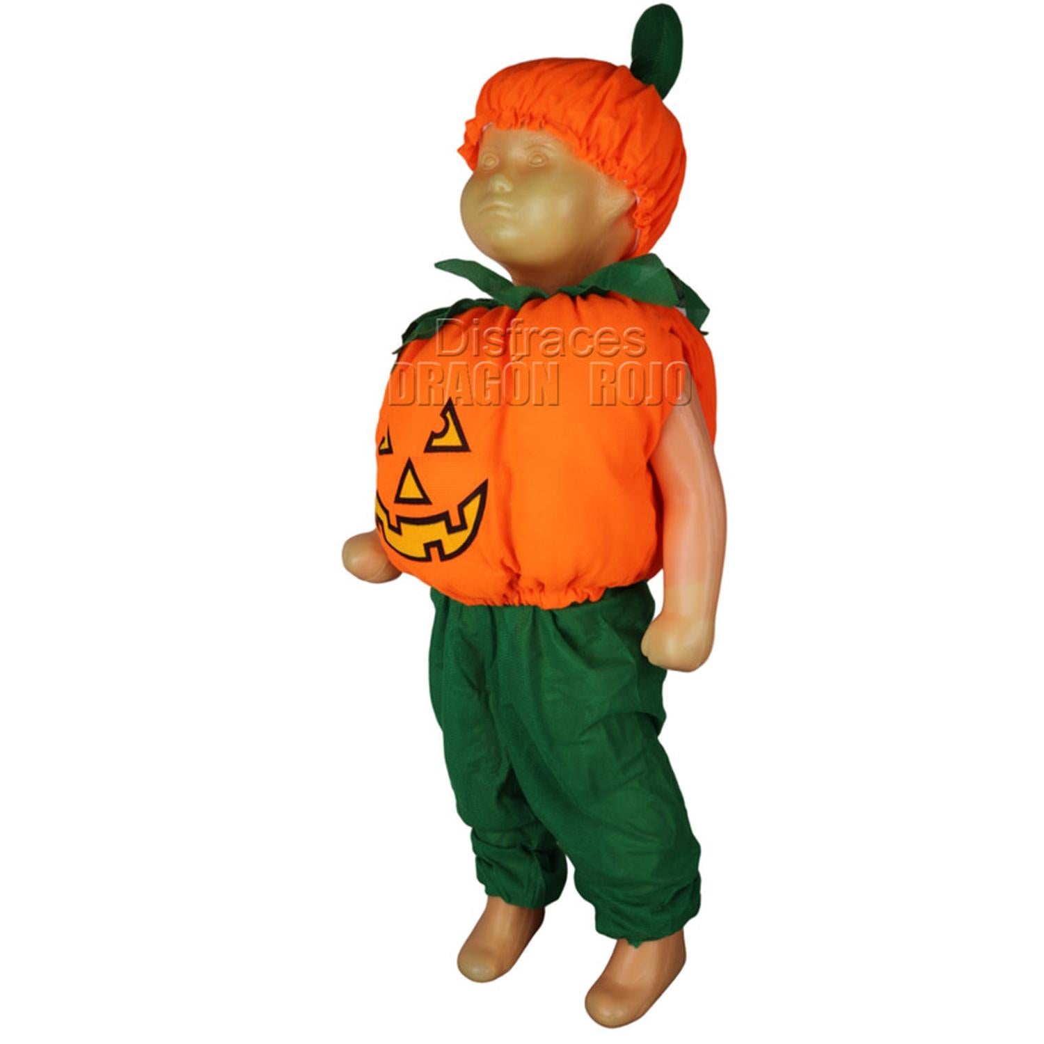 Disfraz De Calabaza Halloween Para Bebé – Mono + Pantalón, Tallas 0 A 24 Meses, Algodón