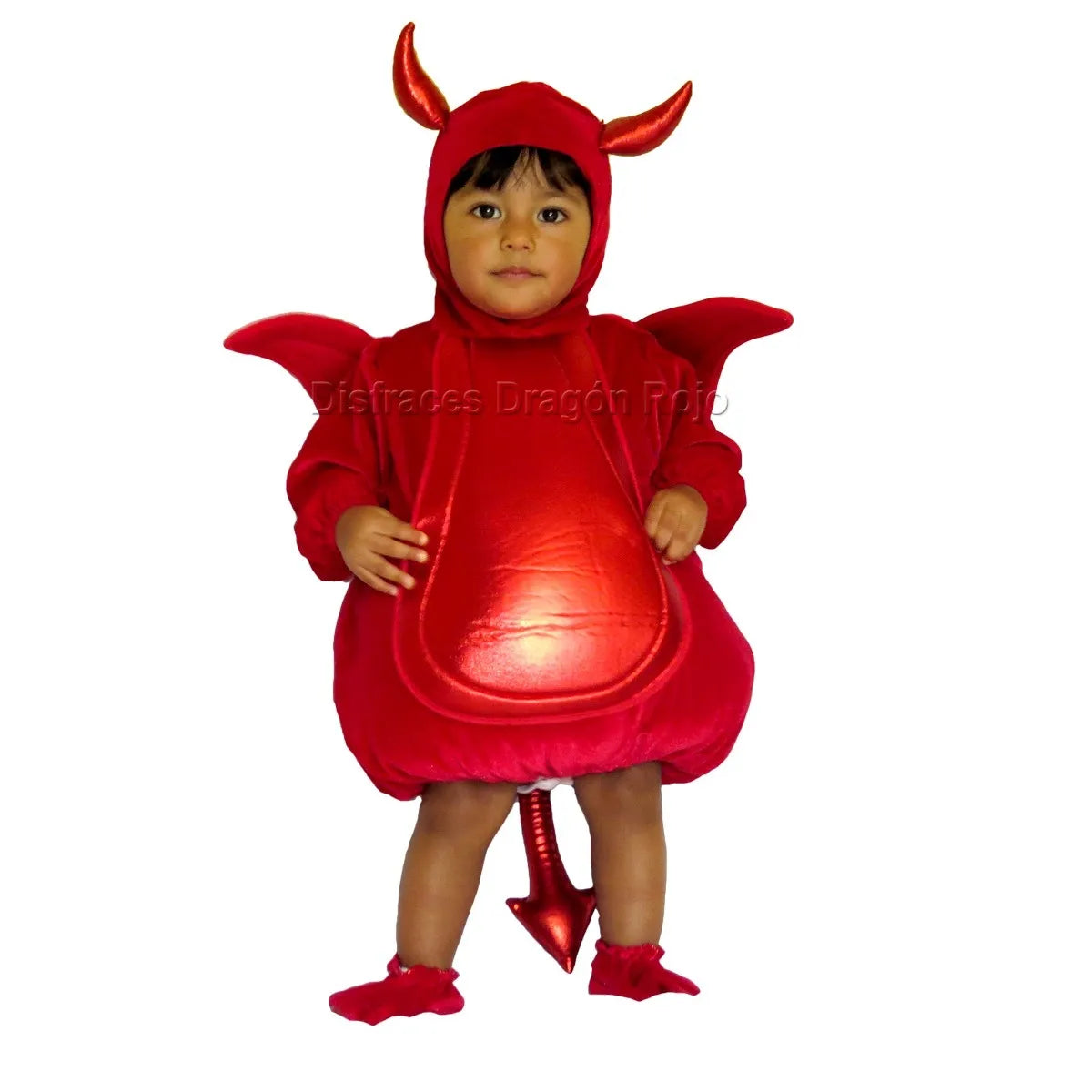 Disfraz mono diablo rojo bebé: ,y disfraces originales baratos - Vegaoo